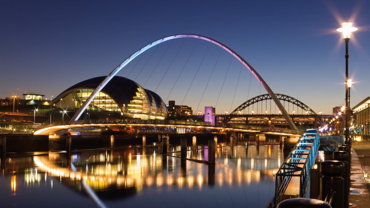 Photo of the Tyne bridge